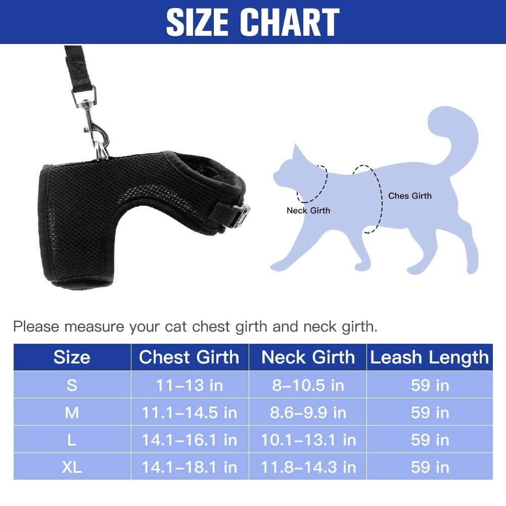 Pet Vest Harness for Cat Small Dogs