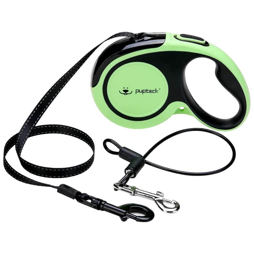 Steel cable retractable clearance leash