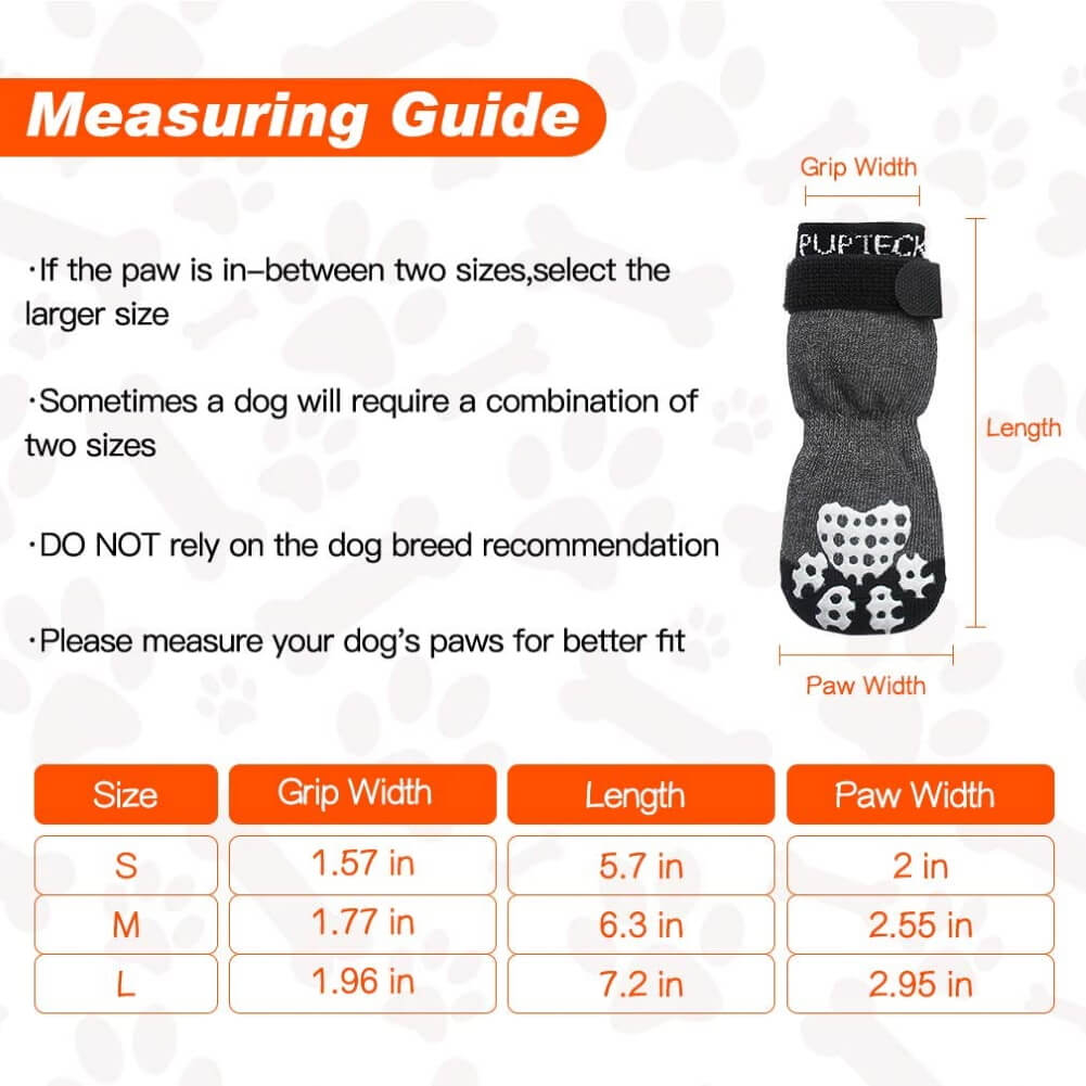 Dog Grip Socks - 2 Sizes