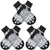 6 Pack Double-Side Anti-Slip Dog Socks